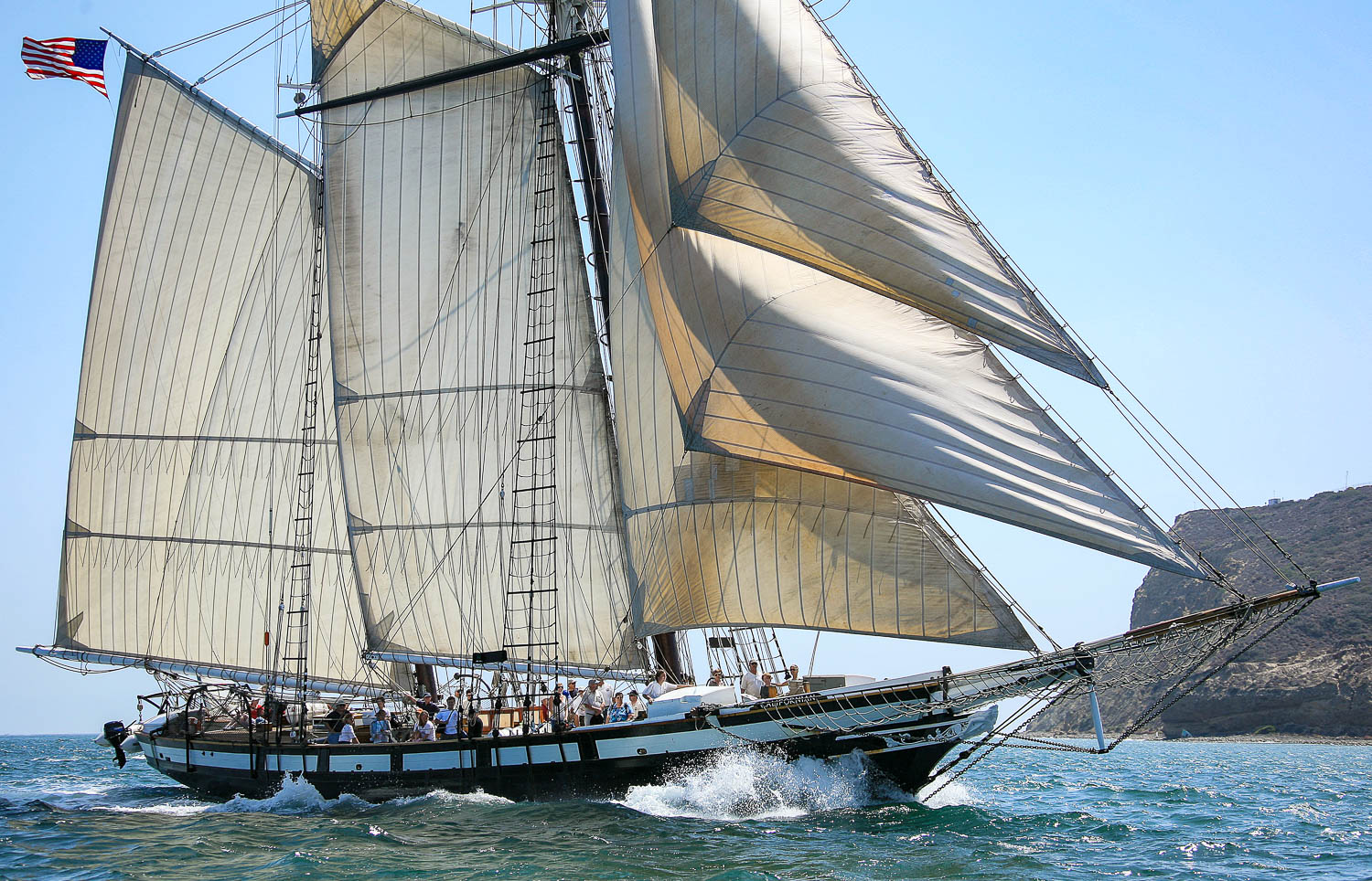 tall ship Californian Schooner tall ship Californian Schooner